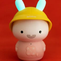 Veilleuse musicale Baby Bunny rose