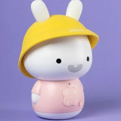 Veilleuse musicale Baby Bunny rose
