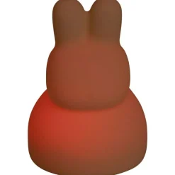 Veilleuse musicale en silicone Lapin Warm linen