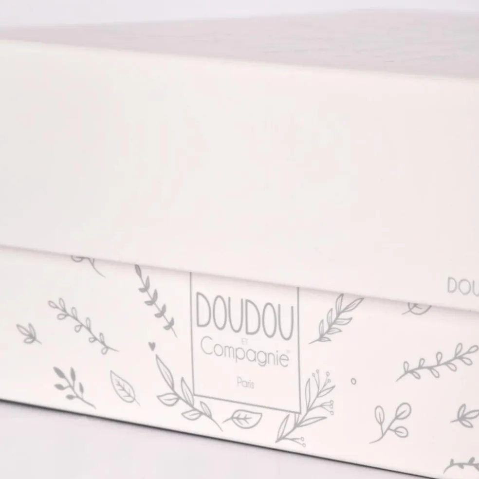 Veilleuse musicale projection d'étoiles ours blanc