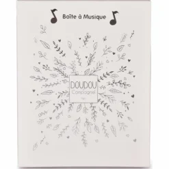 Veilleuse musicale projection d'étoiles ours blanc