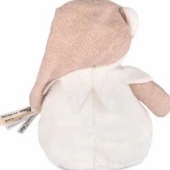 Veilleuse musicale projection d'étoiles ours rose