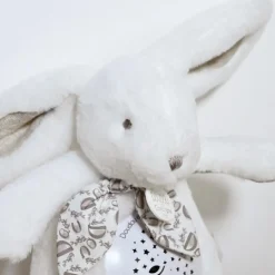 Veilleuse musicale projections d'étoiles blanc (24 cm)