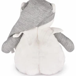 Veilleuse musicale projection d'étoiles ours argent