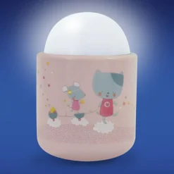 Veilleuse nomade rose Lolabella