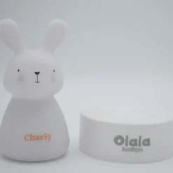 Veilleuse nomade solo lapin Charly (11 cm)
