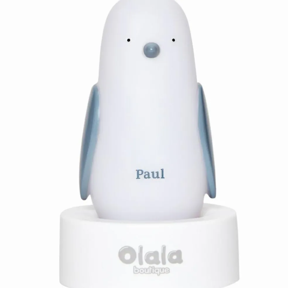 Veilleuse nomade solo pingouin Paul (11 cm)