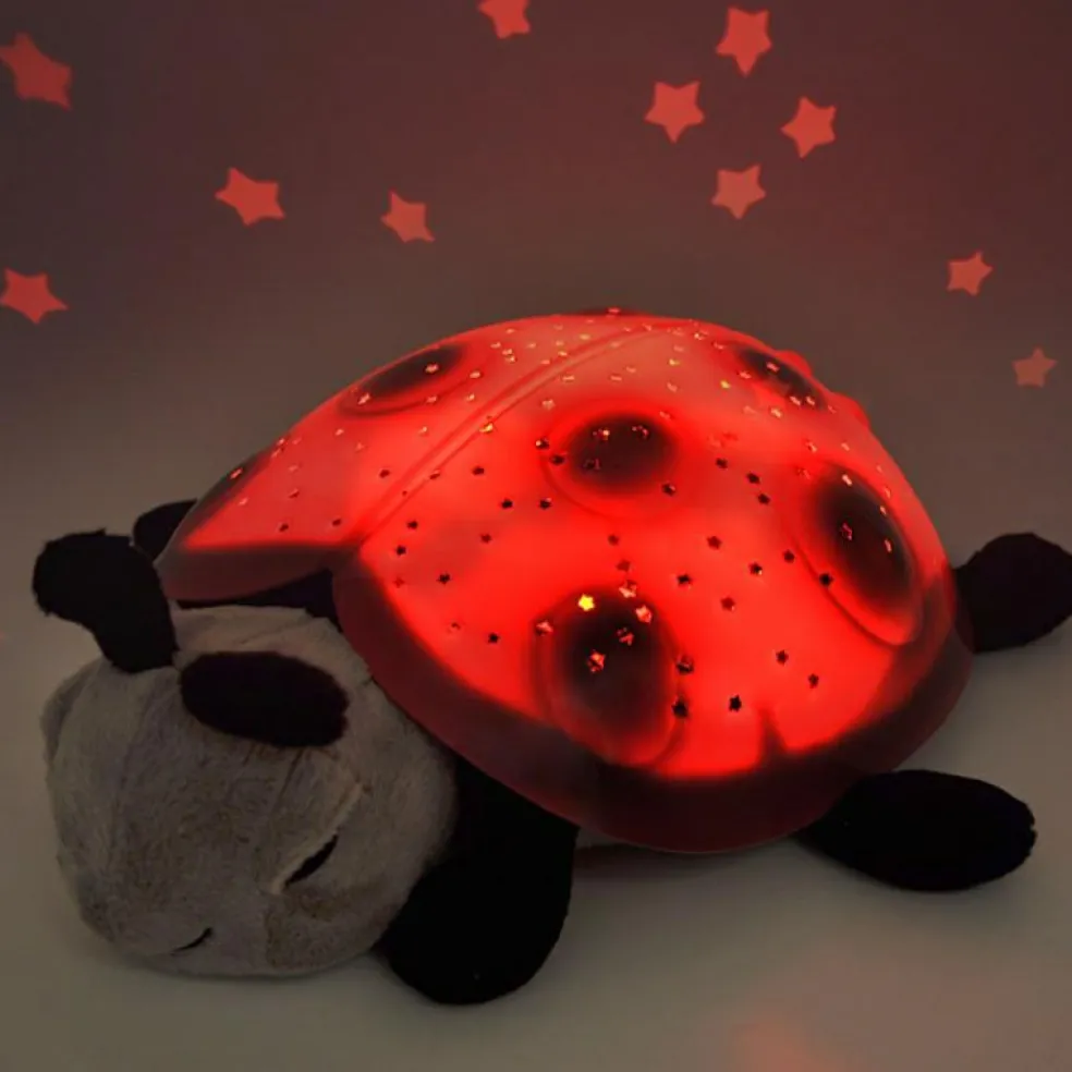 Veilleuse peluche coccinelle