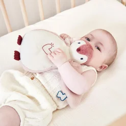 Veilleuse peluche Manchot rose (20 cm)