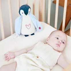 Veilleuse peluche Manchot bleu (20 cm)