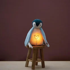 Veilleuse peluche Manchot bleu (20 cm)