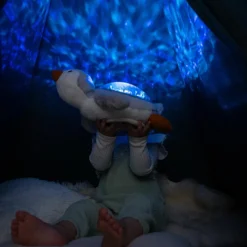 Veilleuse peluche Tranquil Penguin (rechargeable)