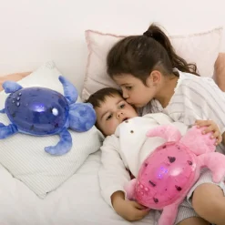 Veilleuse peluche Tranquil Turtle™ Rose