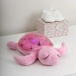 Veilleuse peluche Tranquil Turtle™ Rose