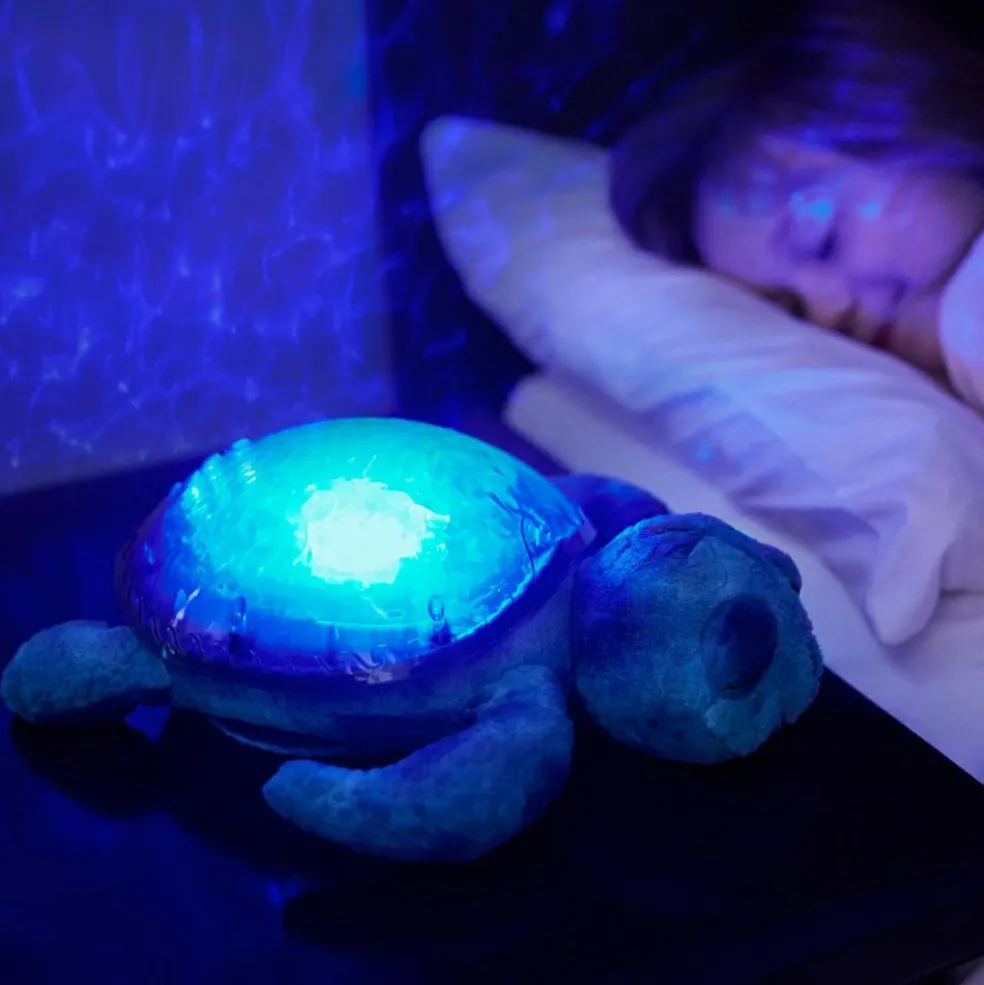Veilleuse peluche Tranquil Turtle™ Océan (rechargeable)