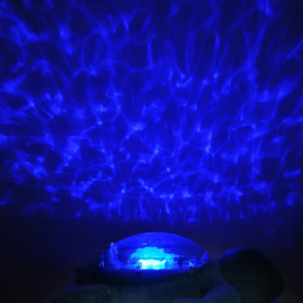 Veilleuse peluche Tranquil Turtle™ Océan (rechargeable)