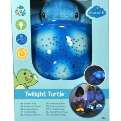 Veilleuse peluche Twilight Turtle Blue
