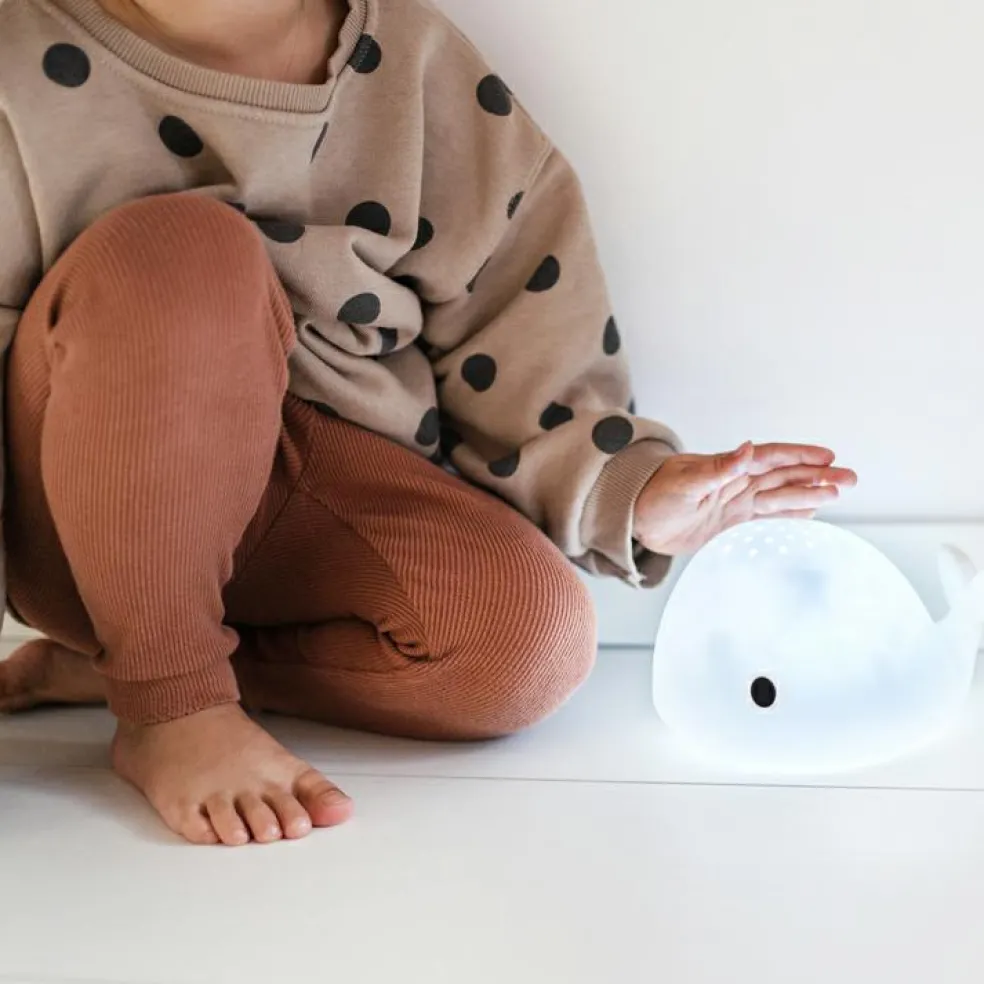 Veilleuse projecteur baleine Moby