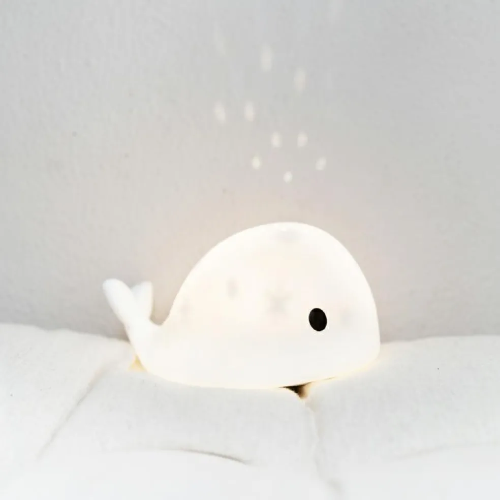 Veilleuse projecteur baleine Moby