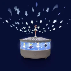 Veilleuse projecteur d'étoiles Ballerine rechargeable