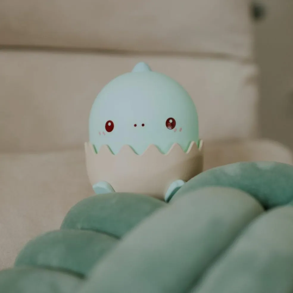 Veilleuse rechargeable bébé Dinosaure Bleu