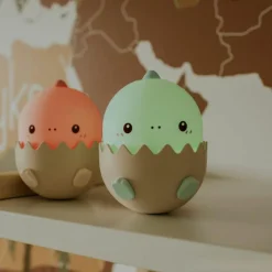 Veilleuse rechargeable bébé Dinosaure Bleu