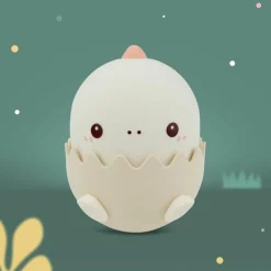 Veilleuse rechargeable bébé Dinosaure Rose