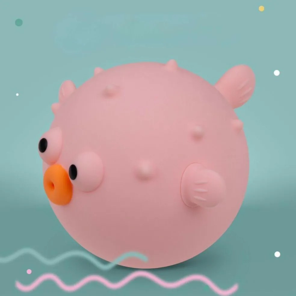 Veilleuse rechargeable Blow Fish Pink