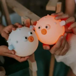 Veilleuse rechargeable Blow Fish Blue