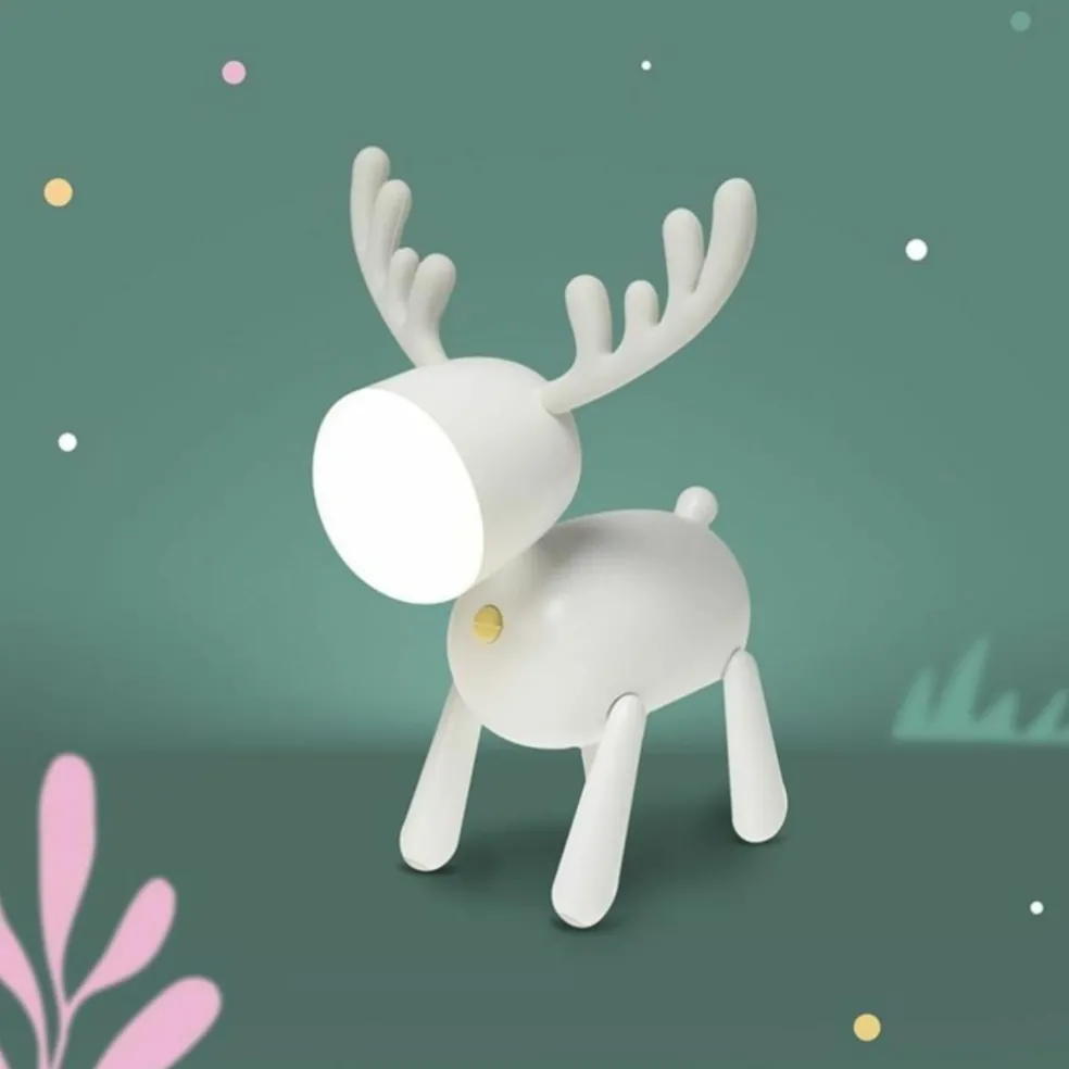 Veilleuse rechargeable Cerf Blanc