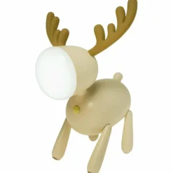 Veilleuse rechargeable Cerf Beige