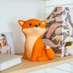 Veilleuse rechargeable César orange (20 cm)