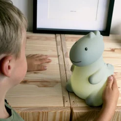 Veilleuse rechargeable Jéroom sauge (17 cm)