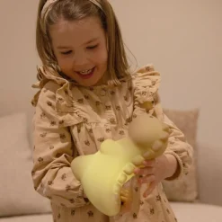 Veilleuse rechargeable Jéroom argile (17 cm)