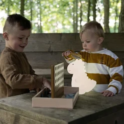 Veilleuse rechargeable Jéroom sable (17 cm)