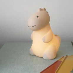 Veilleuse rechargeable Jéroom sable (17 cm)