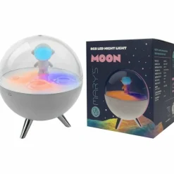 Veilleuse rechargeable Lune Blanche