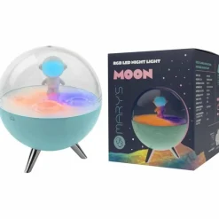 Veilleuse rechargeable Lune Bleue