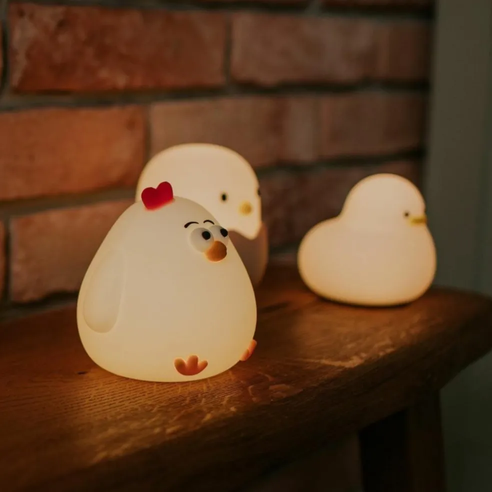 Veilleuse rechargeable Poule