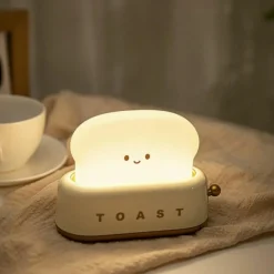 Veilleuse rechargeable Toaster Jaune