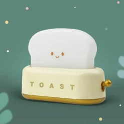 Veilleuse rechargeable Toaster Jaune