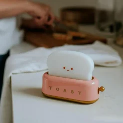 Veilleuse rechargeable Toaster Rose