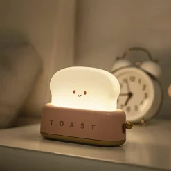 Veilleuse rechargeable Toaster Rose