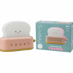 Veilleuse rechargeable Toaster Rose