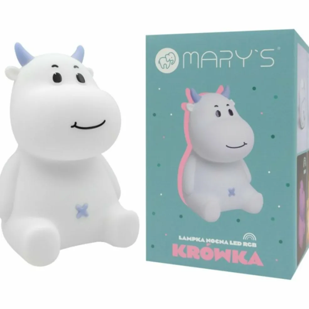 Veilleuse rechargeable Vache Bleue