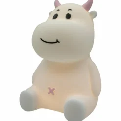 Veilleuse rechargeable Vache Rose