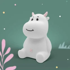 Veilleuse rechargeable Vache Rose