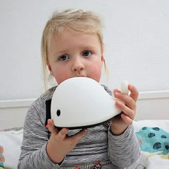 Veilleuse tactile baleine Moby (30 cm)