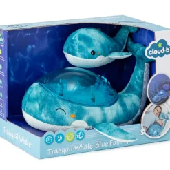 Veilleuse Tranquil Baleine™ Whale bleue