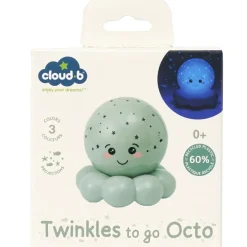 Veilleuse Twinkles To Go Octo Vert Pastel